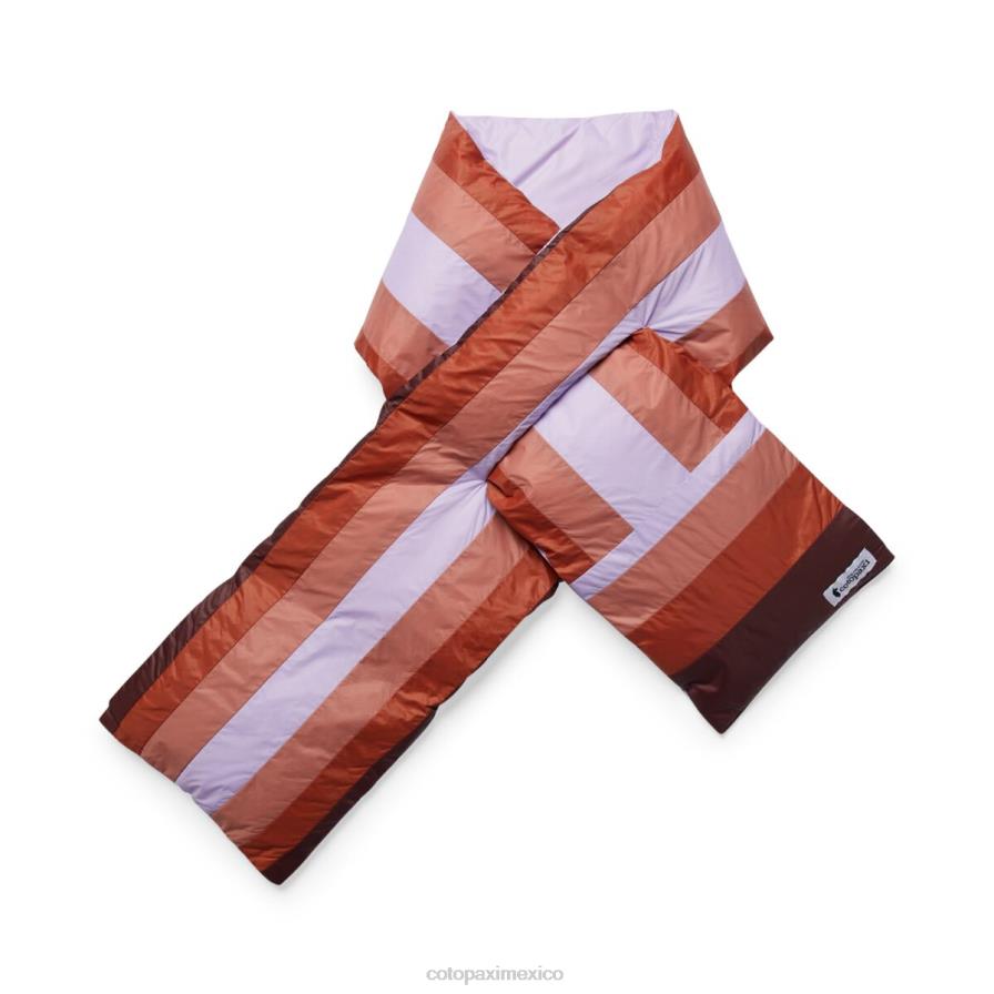 accesorios rayas de cardo unisexo T2L0H190 Cotopaxi fuego abajo bufanda