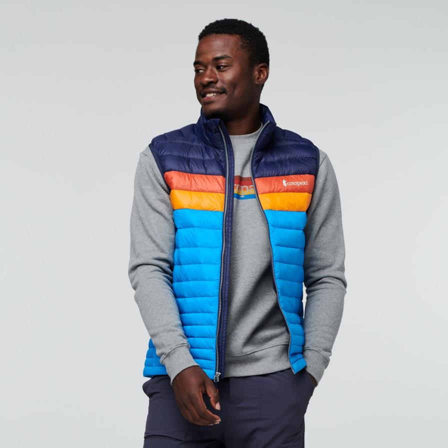 ropa marítimo/agua salada hombres T2L0H126 Cotopaxi chaleco de plumas fuego