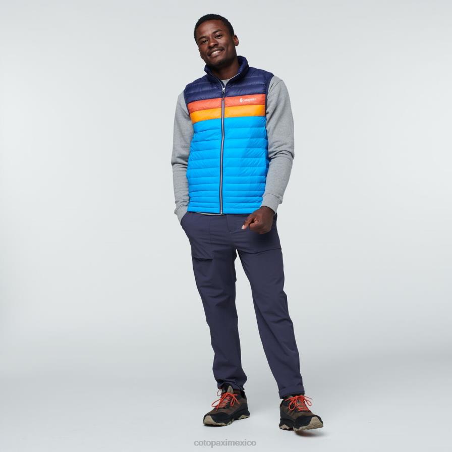 ropa marítimo/agua salada hombres T2L0H126 Cotopaxi chaleco de plumas fuego