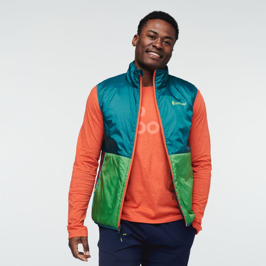 ropa sobreviviente hombres T2L0H130 Cotopaxi chaleco calido teca