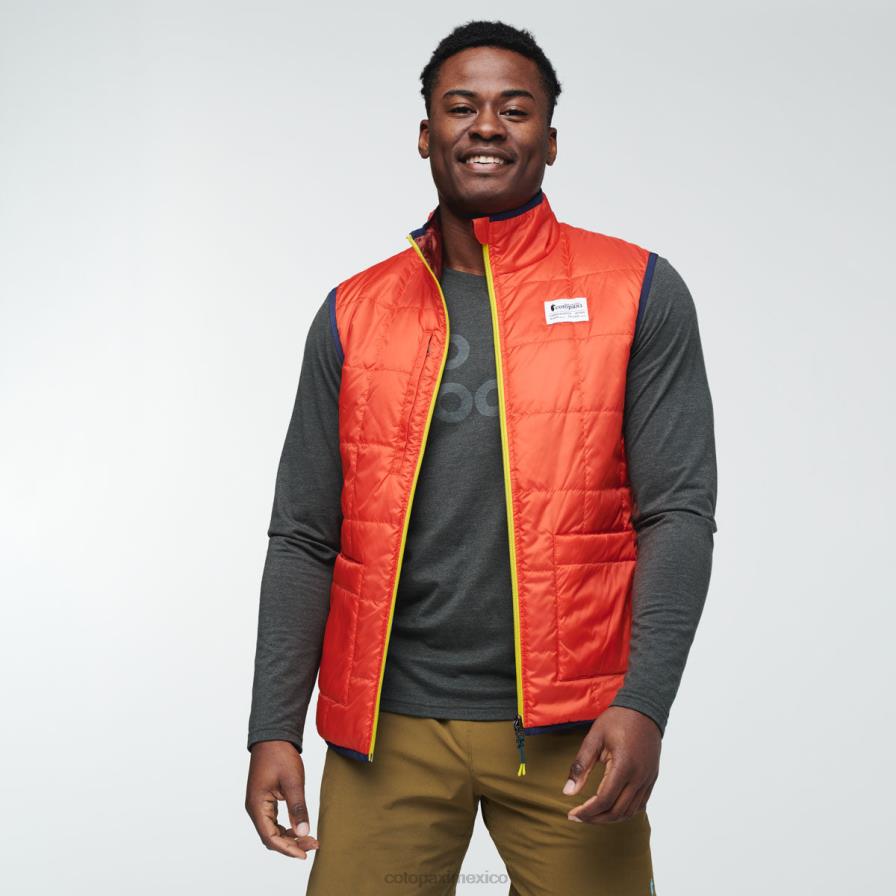 ropa tierras secas hombres T2L0H131 Cotopaxi chaleco calido teca