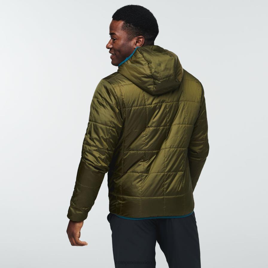 ropa Florida hombres T2L0H113 Cotopaxi chaqueta con capucha teca calido