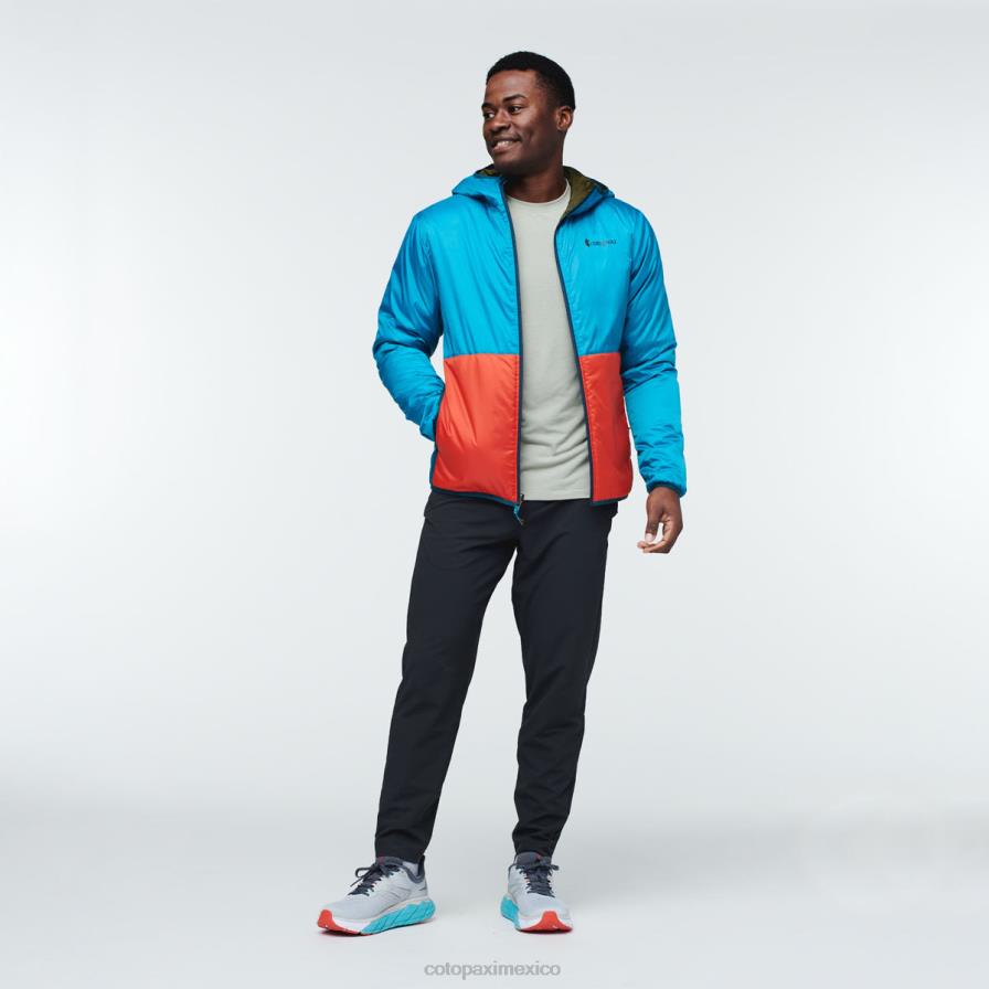 ropa Florida hombres T2L0H113 Cotopaxi chaqueta con capucha teca calido