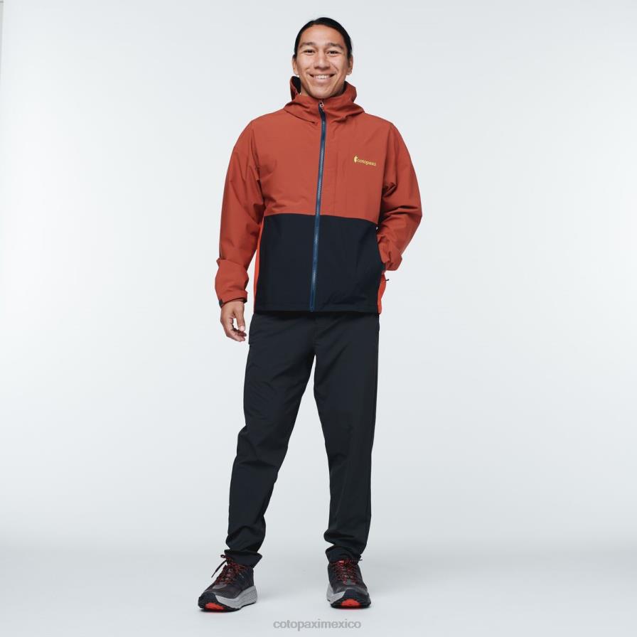ropa especia hombres T2L0H104 Cotopaxi chaqueta de lluvia cielo