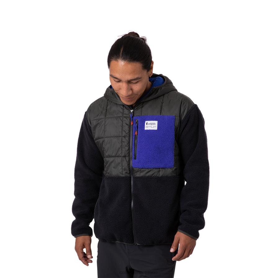 ropa hierro/negro hombres T2L0H116 Cotopaxi chaqueta híbrida tricotada