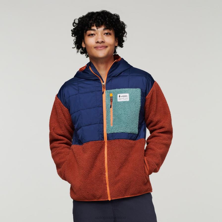 ropa marítimo/especias hombres T2L0H124 Cotopaxi chaqueta híbrida tricotada