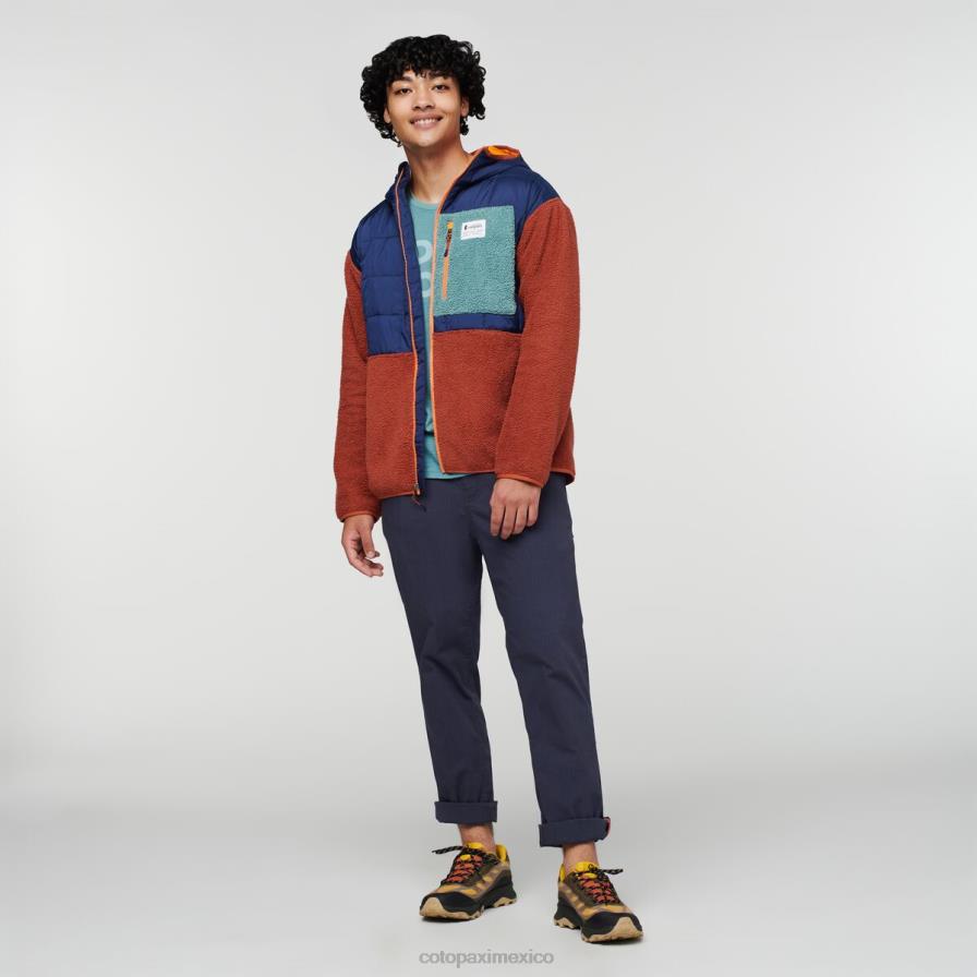 ropa marítimo/especias hombres T2L0H124 Cotopaxi chaqueta híbrida tricotada