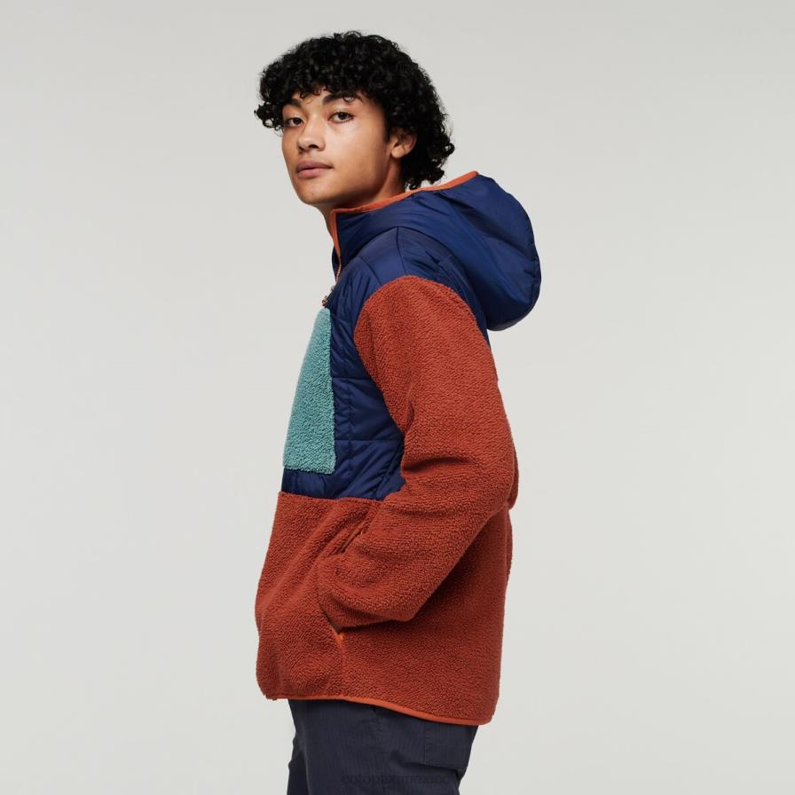 ropa marítimo/especias hombres T2L0H124 Cotopaxi chaqueta híbrida tricotada