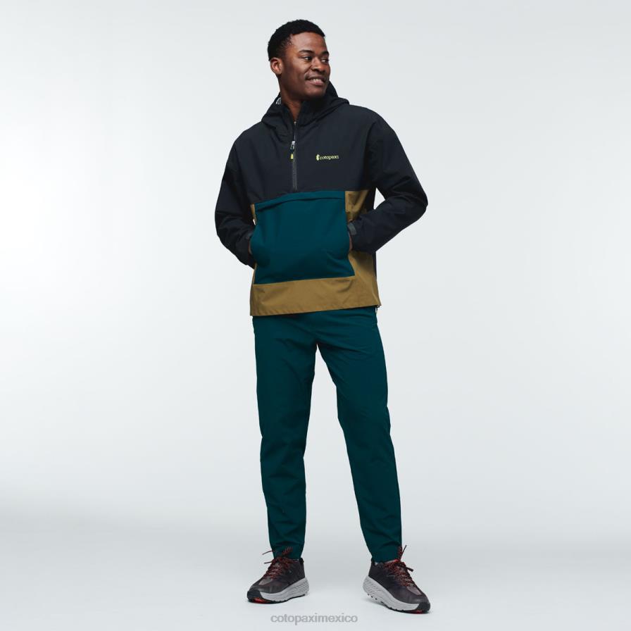 ropa negro hombres T2L0H99 Cotopaxi anorak cielo lluvia