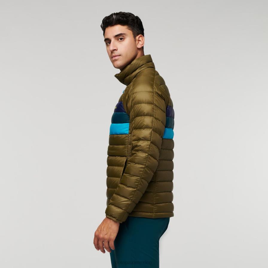 ropa rayas de roble hombres T2L0H95 Cotopaxi jersey de fuego abajo