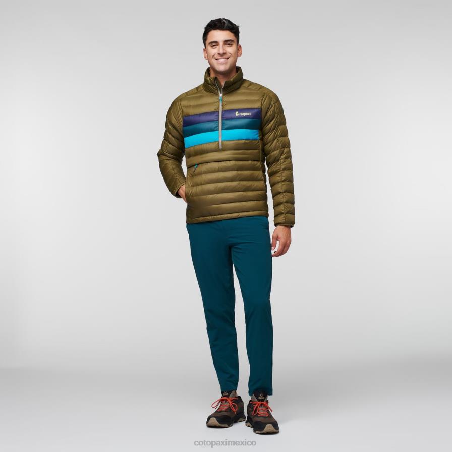 ropa rayas de roble hombres T2L0H95 Cotopaxi jersey de fuego abajo