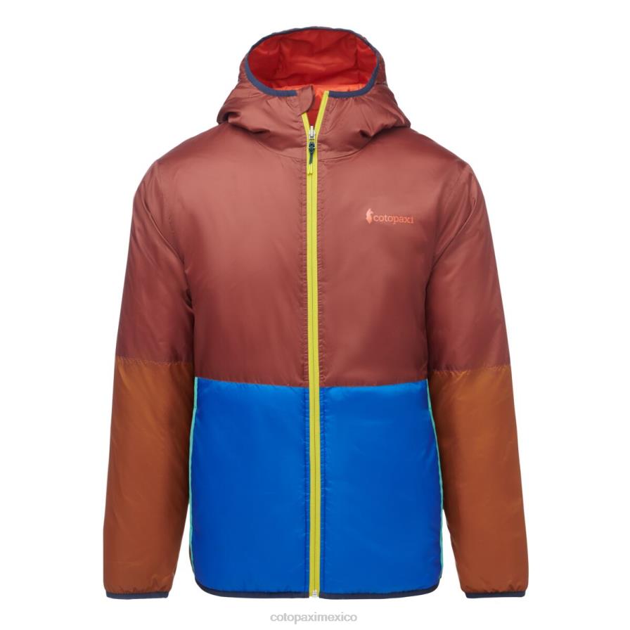 ropa tierras secas hombres T2L0H102 Cotopaxi chaqueta con capucha teca calido