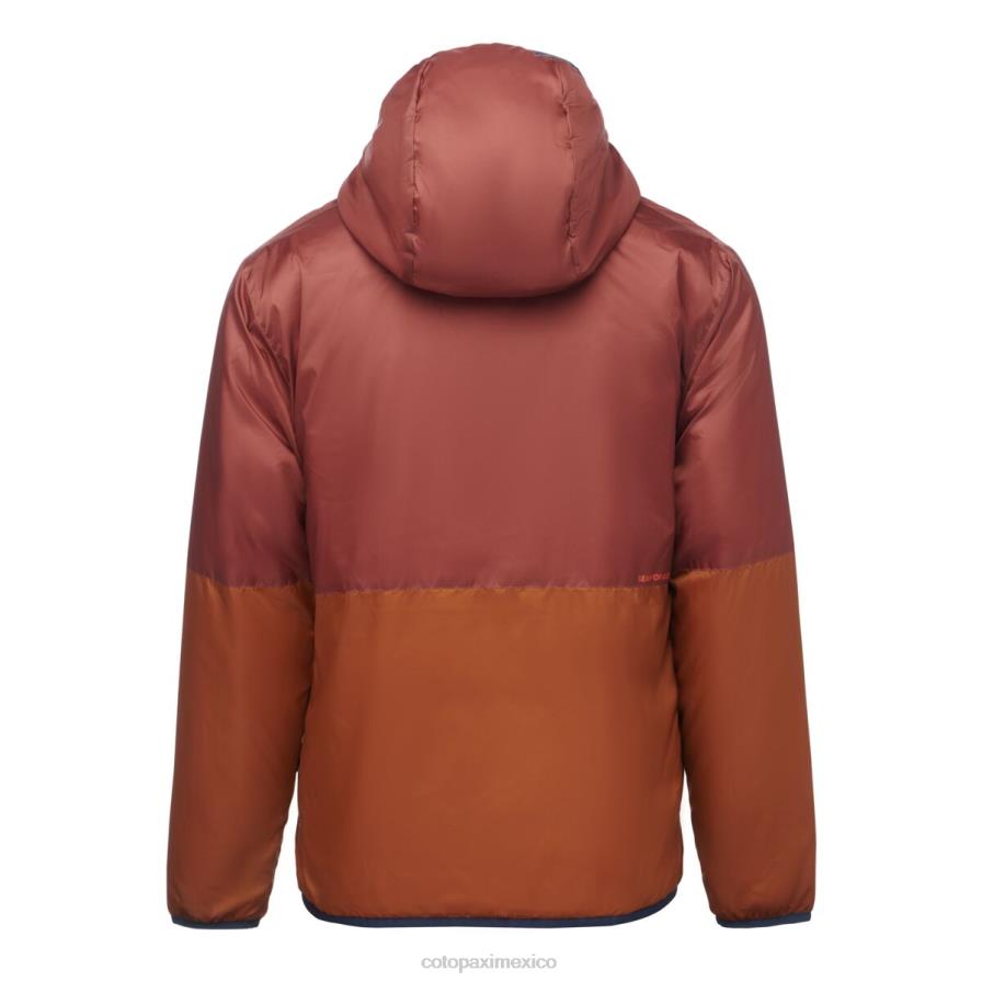 ropa tierras secas hombres T2L0H102 Cotopaxi chaqueta con capucha teca calido