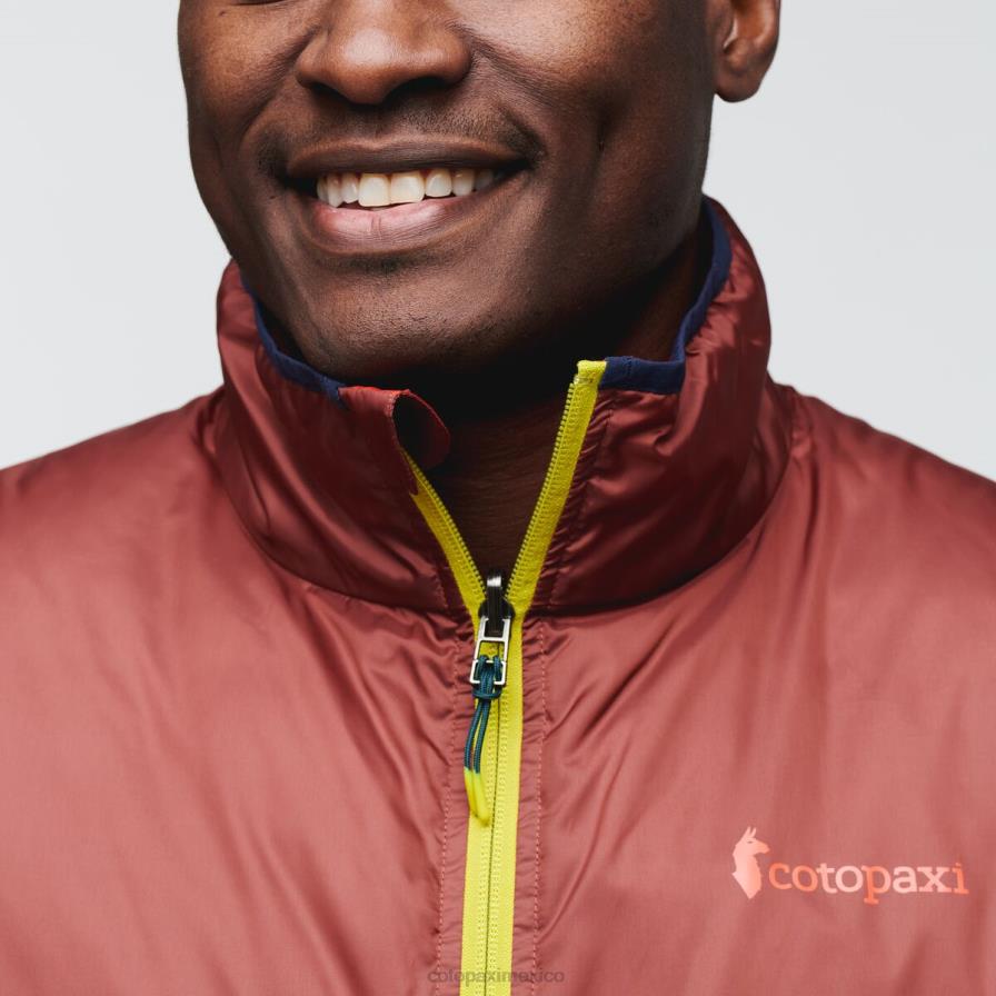 ropa tierras secas hombres T2L0H102 Cotopaxi chaqueta con capucha teca calido