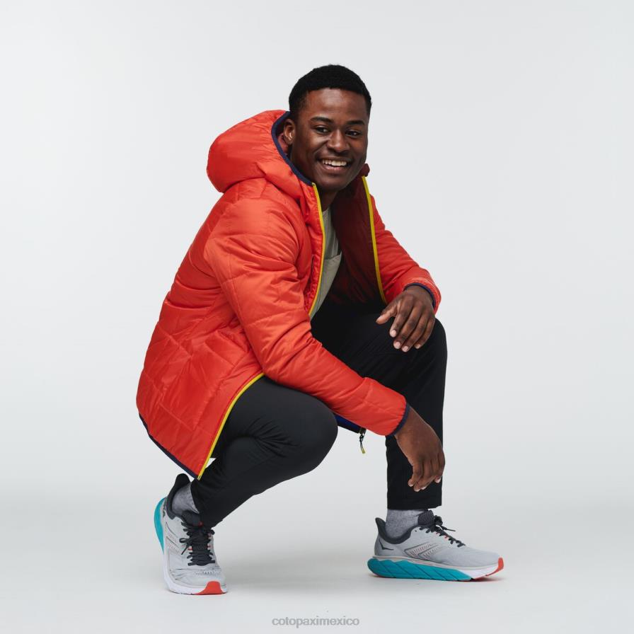 ropa tierras secas hombres T2L0H102 Cotopaxi chaqueta con capucha teca calido