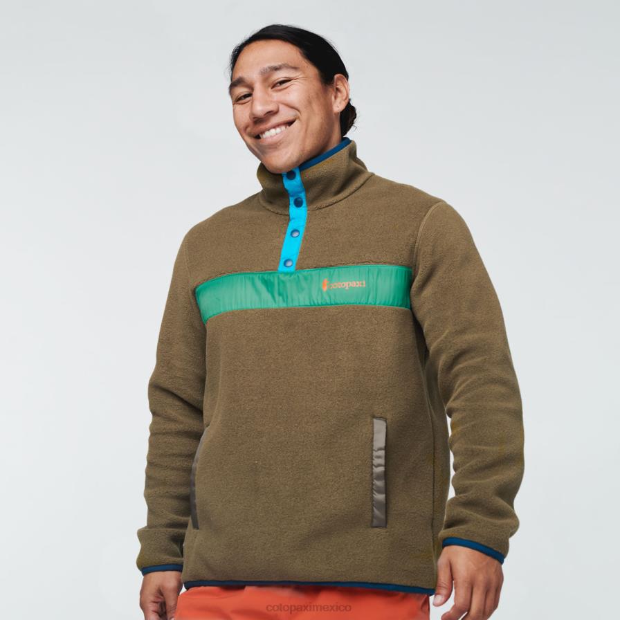 ropa rebrote hombres T2L0H120 Cotopaxi jersey de lana teca