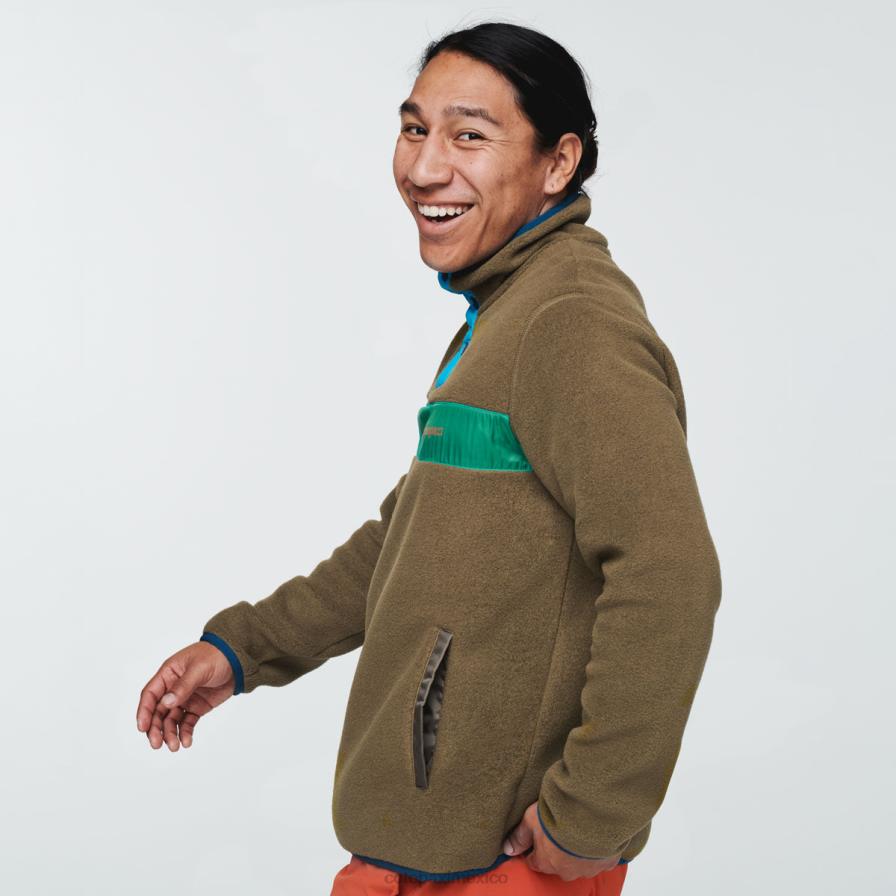 ropa rebrote hombres T2L0H120 Cotopaxi jersey de lana teca