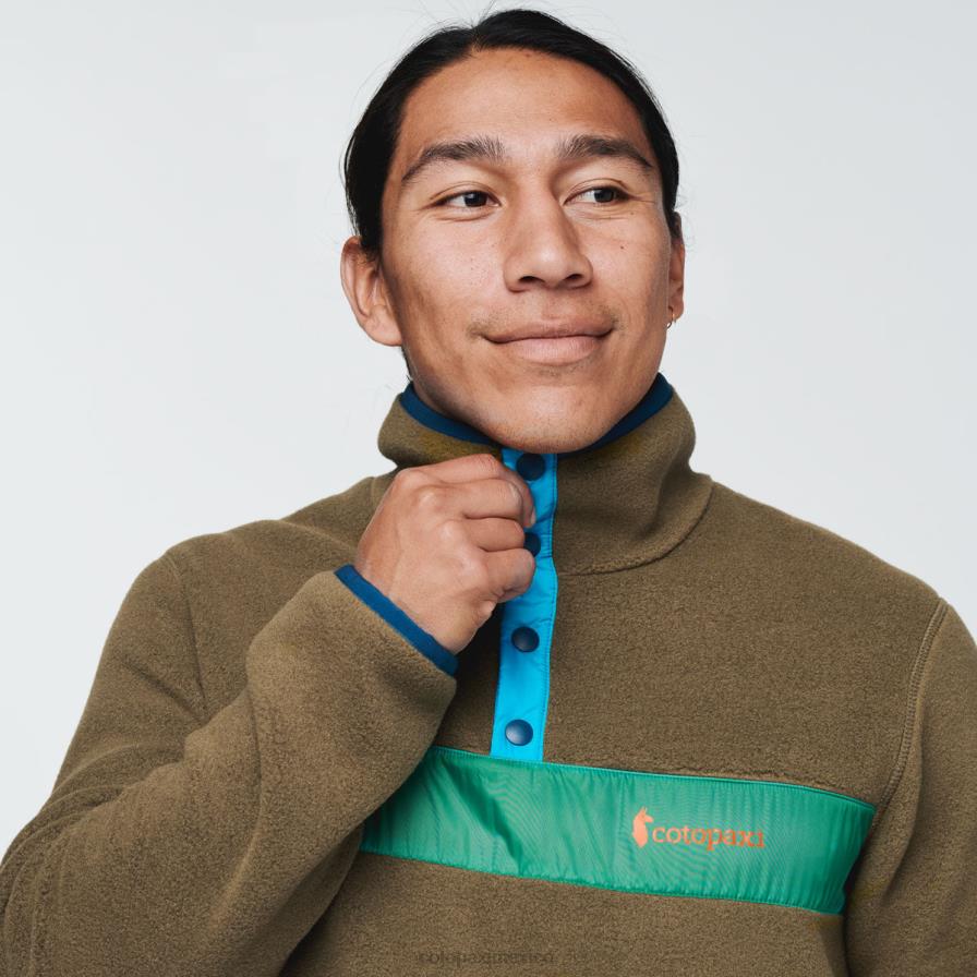 ropa rebrote hombres T2L0H120 Cotopaxi jersey de lana teca