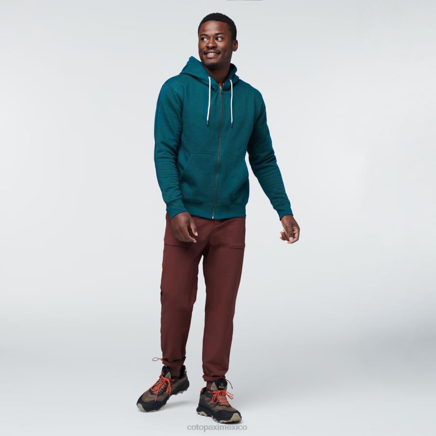 ropa océano profundo hombres T2L0H138 Cotopaxi hacer buena sudadera orgánica con capucha y cremallera completa