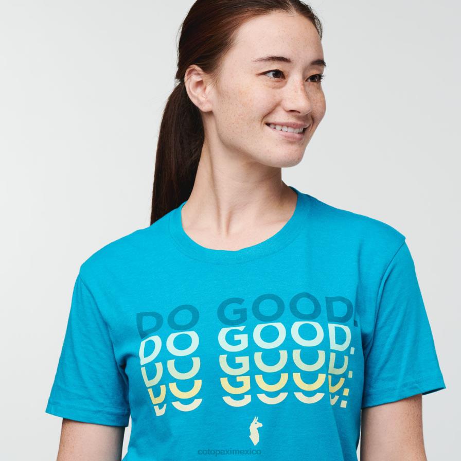 ropa azul mineral mujer T2L0H69 Cotopaxi haz una buena camiseta repetida