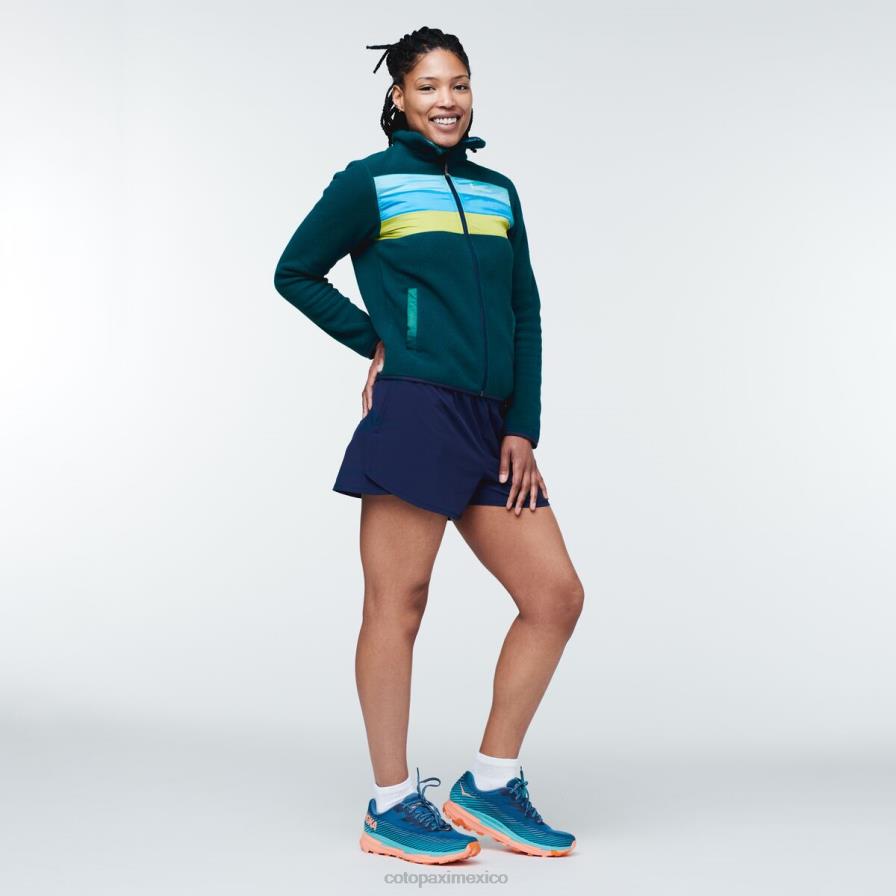 ropa bosque de algas mujer T2L0H36 Cotopaxi chaqueta polar teca con cierre completo