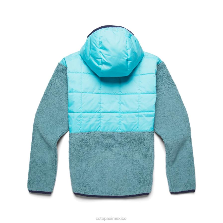 ropa cielo/bluegrass mujer T2L0H29 Cotopaxi chaqueta híbrida tricotada