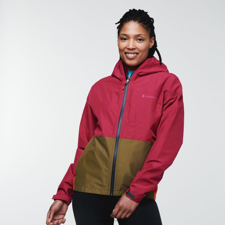 ropa frambuesa mujer T2L0H10 Cotopaxi chaqueta de lluvia cielo