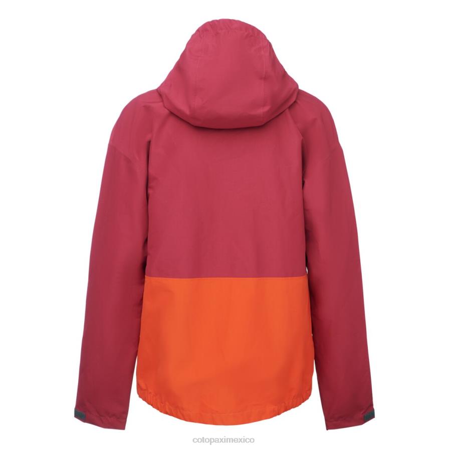 ropa frambuesa mujer T2L0H10 Cotopaxi chaqueta de lluvia cielo