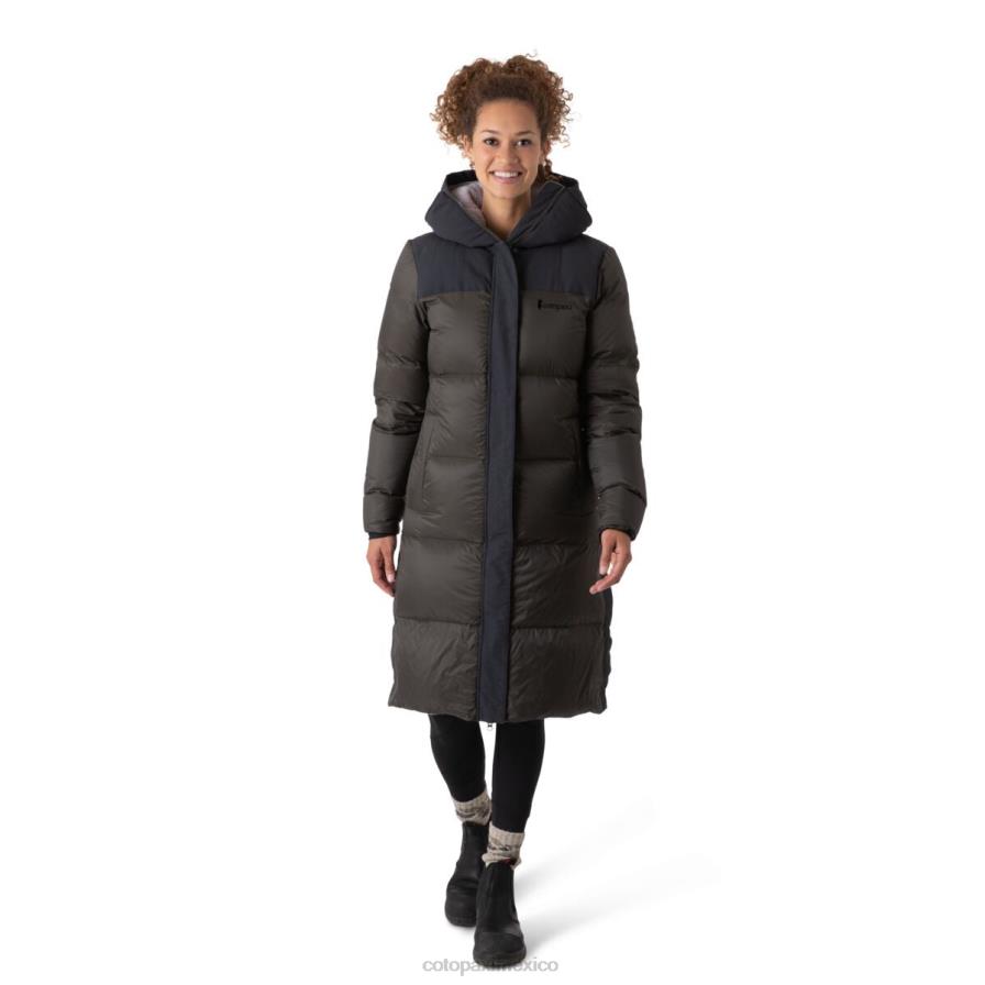ropa negro/hierro mujer T2L0H28 Cotopaxi parka solazo de plumas