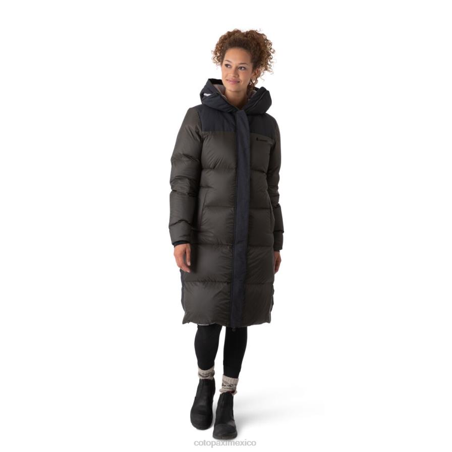 ropa negro/hierro mujer T2L0H28 Cotopaxi parka solazo de plumas