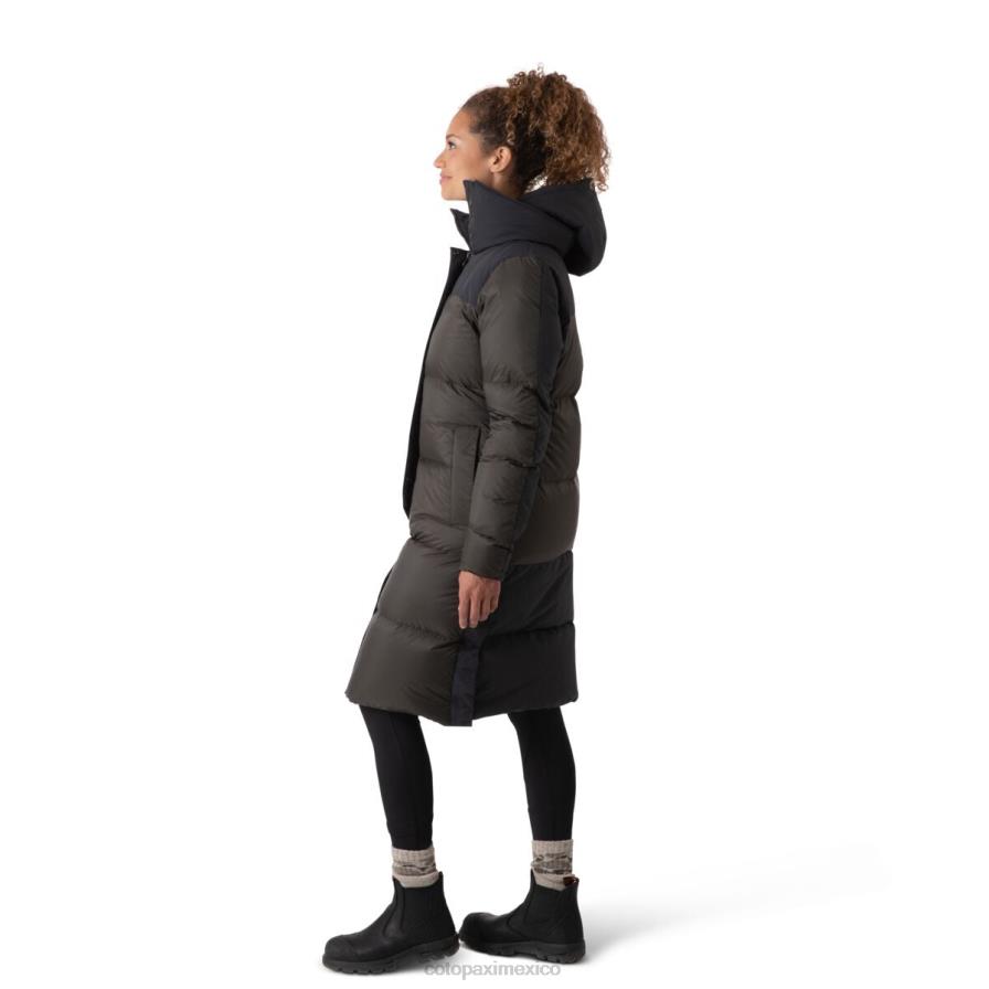 ropa negro/hierro mujer T2L0H28 Cotopaxi parka solazo de plumas