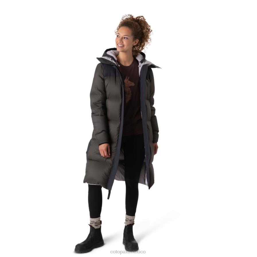 ropa negro/hierro mujer T2L0H28 Cotopaxi parka solazo de plumas