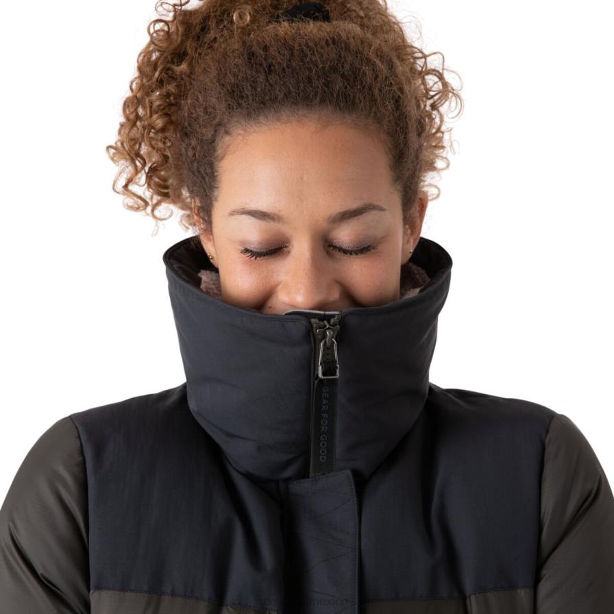 ropa negro/hierro mujer T2L0H28 Cotopaxi parka solazo de plumas