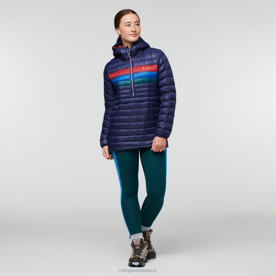 ropa rayas marítimas mujer T2L0H3 Cotopaxi sudadera con capucha fuego down