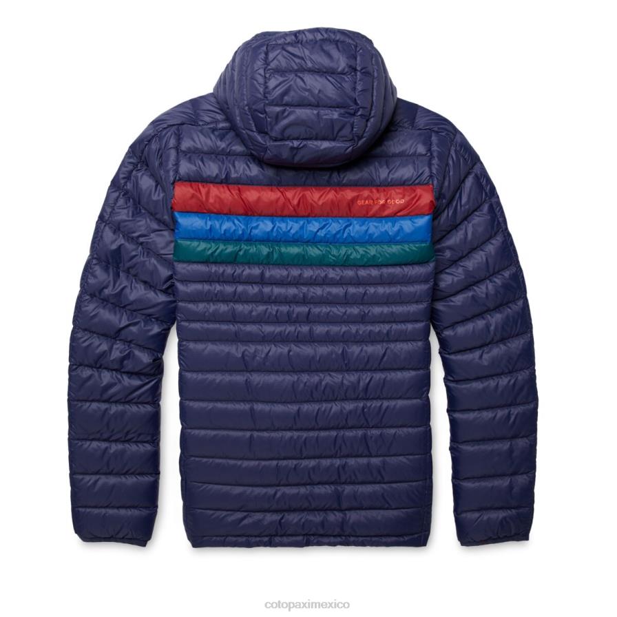 ropa rayas marítimas mujer T2L0H3 Cotopaxi sudadera con capucha fuego down