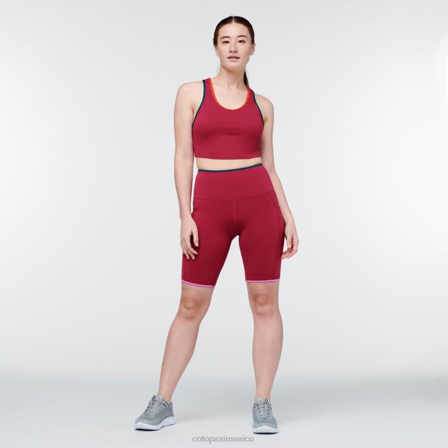ropa frambuesa mujer T2L0H87 Cotopaxi mari bicicleta corta