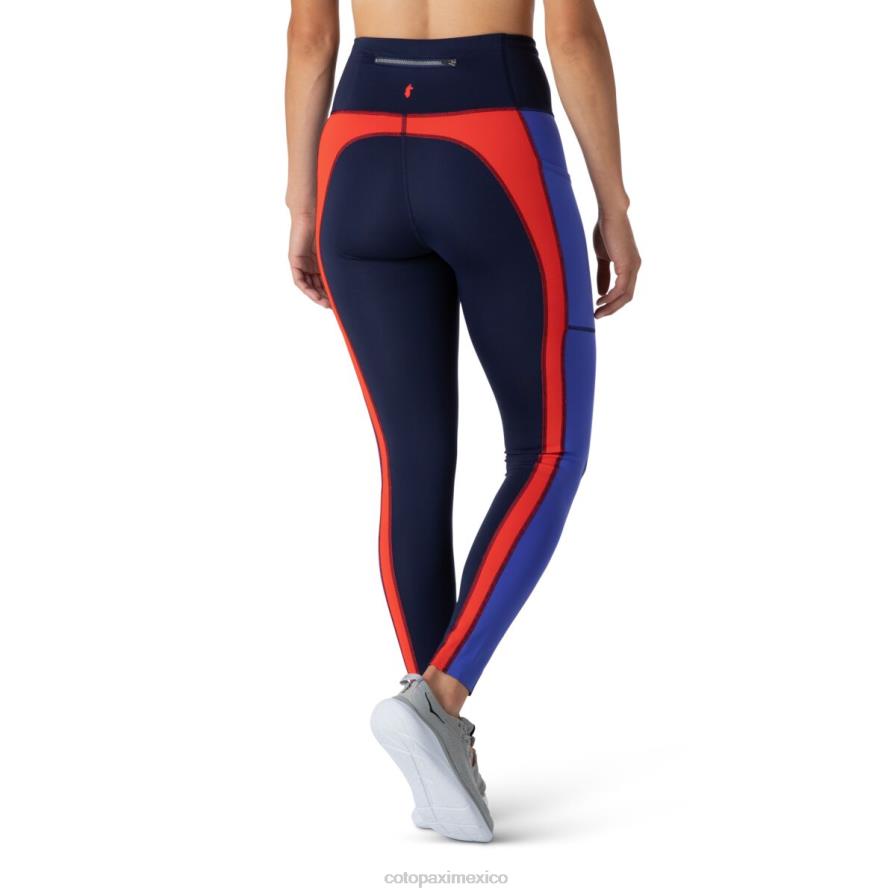 ropa marítimo mujer T2L0H78 Cotopaxi roso apretado