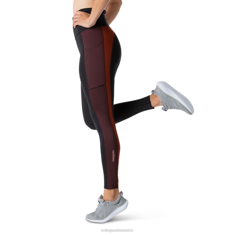 ropa negro mujer T2L0H77 Cotopaxi roso apretado