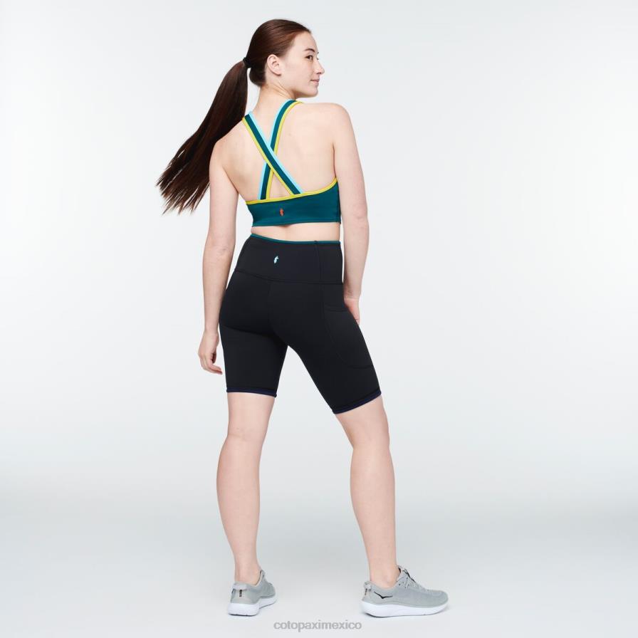 ropa negro mujer T2L0H86 Cotopaxi mari bicicleta corta