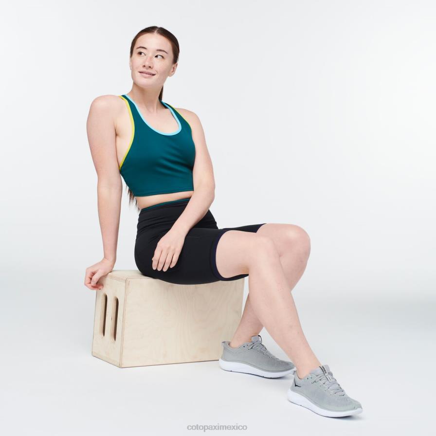 ropa negro mujer T2L0H86 Cotopaxi mari bicicleta corta