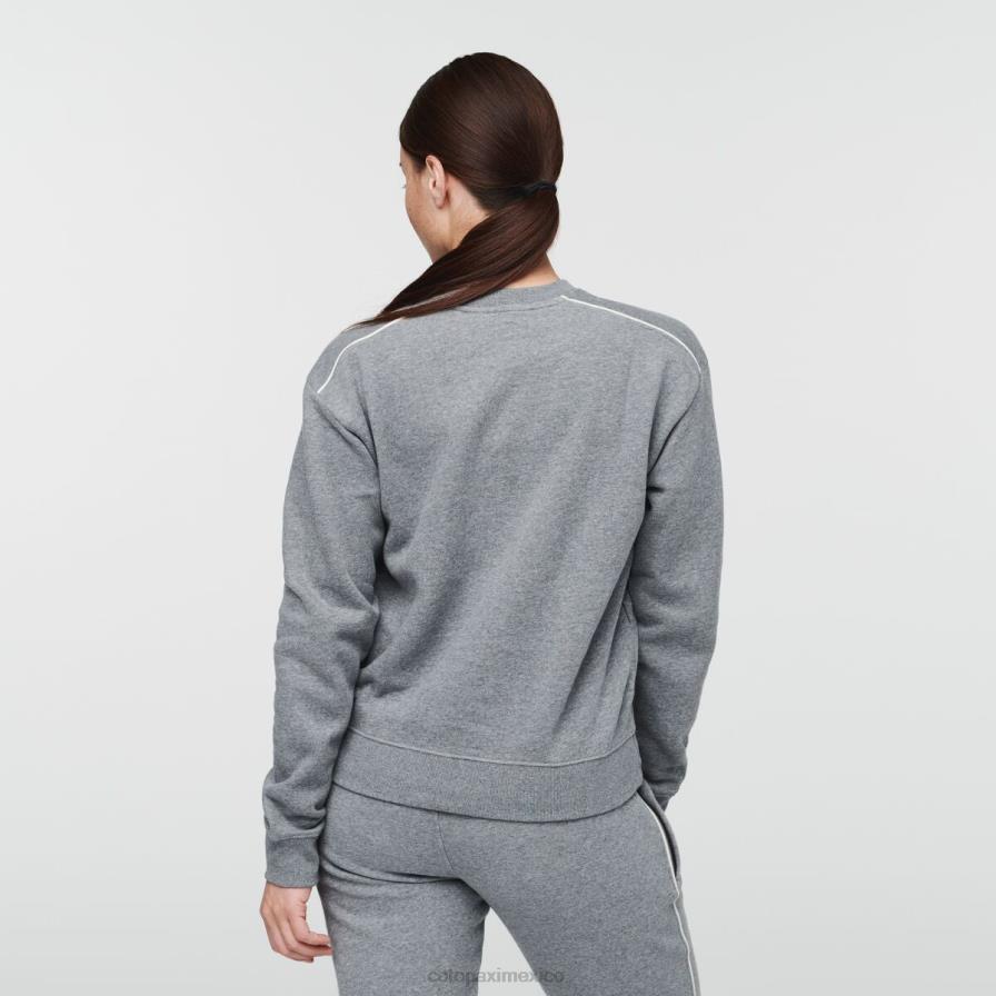 ropa cuero gris mujer T2L0H60 Cotopaxi sudadera con capucha do good crew