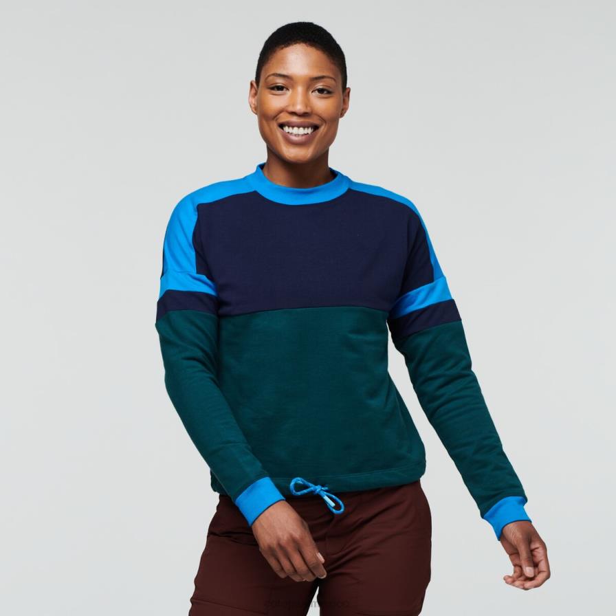 ropa marítimo/océano profundo mujer T2L0H56 Cotopaxi sudadera bandera